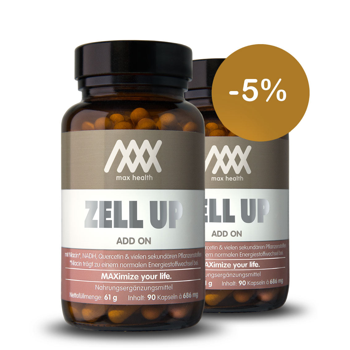 MAX ZELL UP – 90 Kapseln