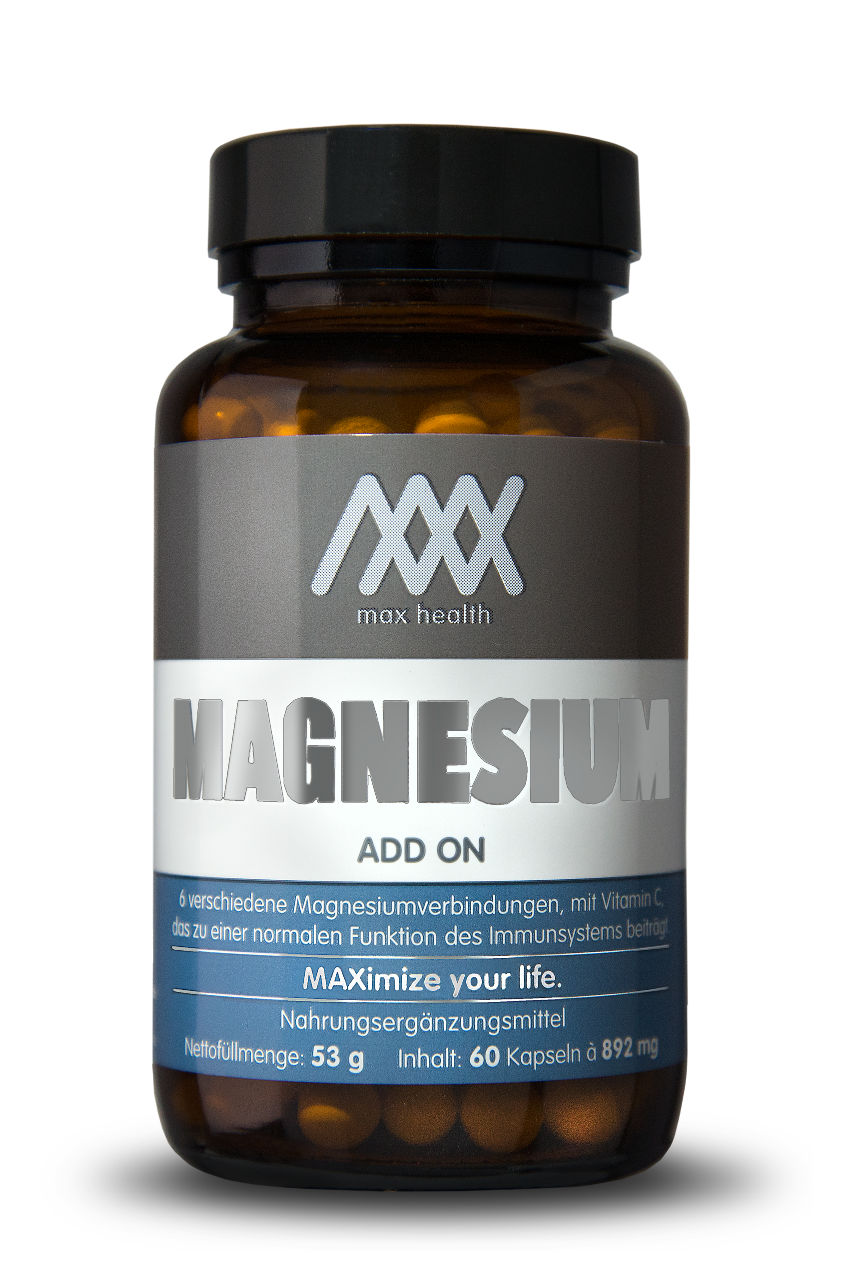 MAX MAGNESIUM KOMPLEX – 60 Kapseln